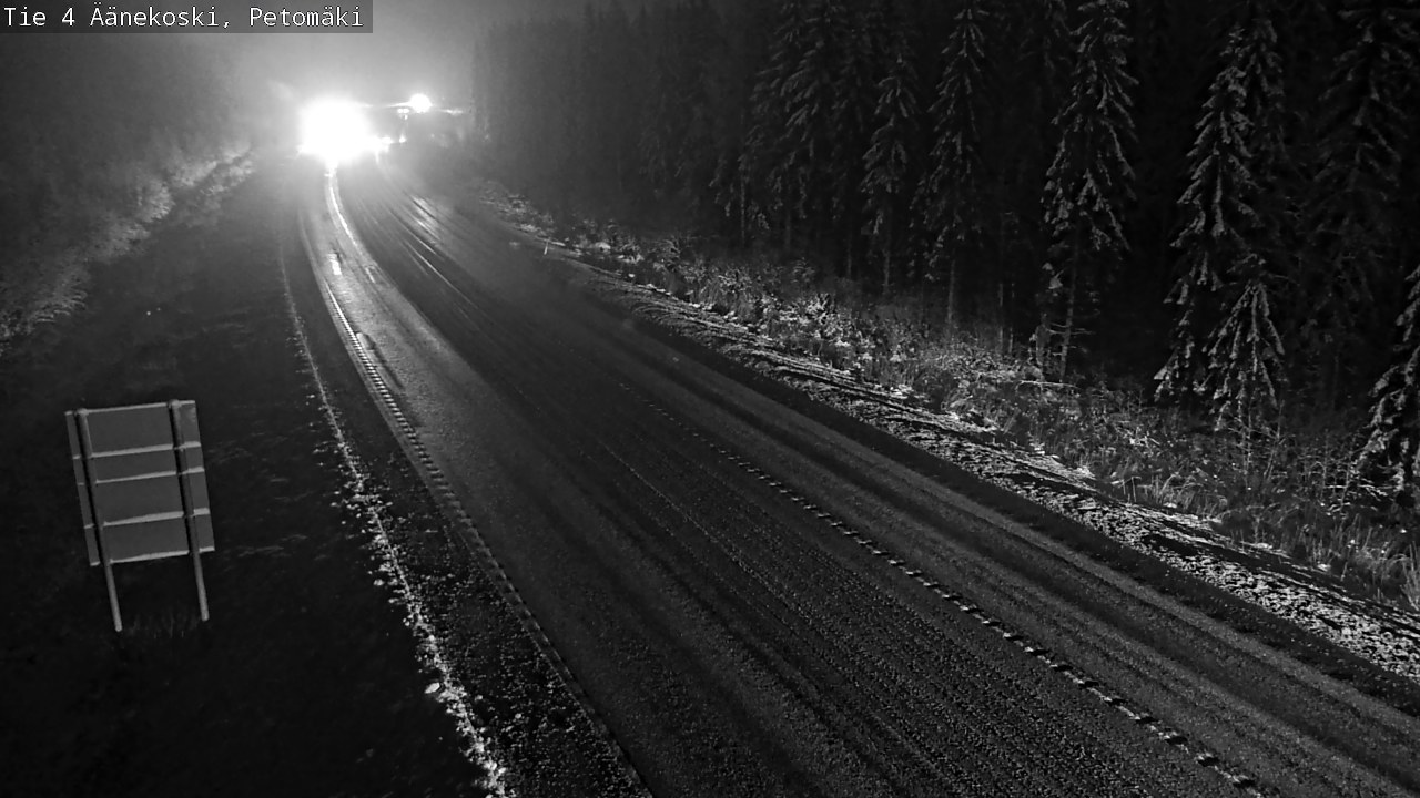 Weather Camera Image Road 4 Äänekoski. PetomäkiPetomäki, Äänekoski, Keski-Suomi