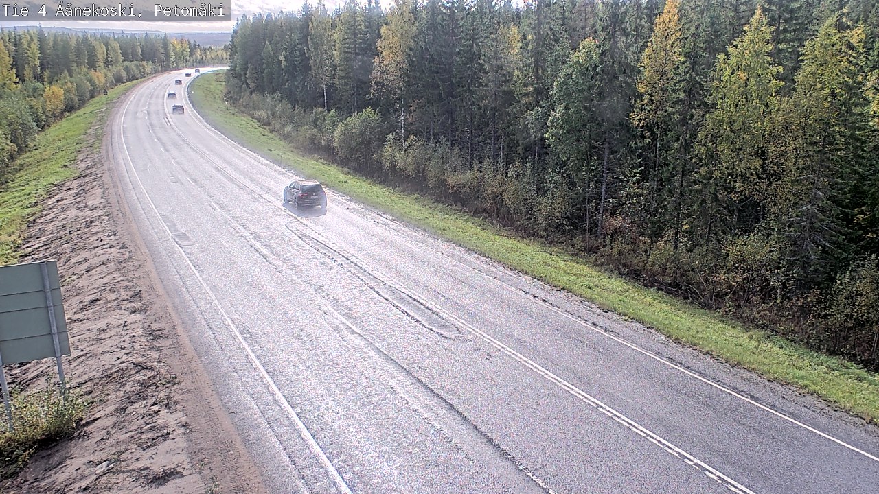 Kelikamerat Kuva Tie 4 Äänekoski. Petomäki, Äänekoski, Keski-Suomi
