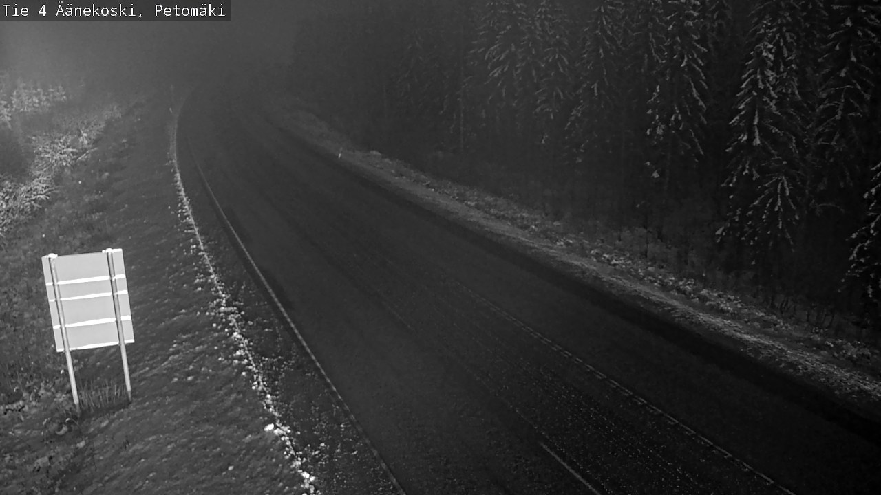 Weather Camera Image Road 4 Äänekoski. PetomäkiPetomäki, Äänekoski, Keski-Suomi