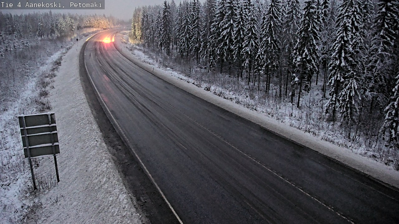 Weather Camera Image Road 4 Äänekoski. PetomäkiPetomäki, Äänekoski, Keski-Suomi