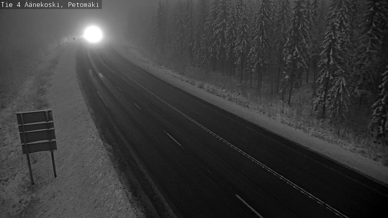 Kelikamerat Kuva Tie 4 Äänekoski. Petomäki, Äänekoski, Keski-Suomi