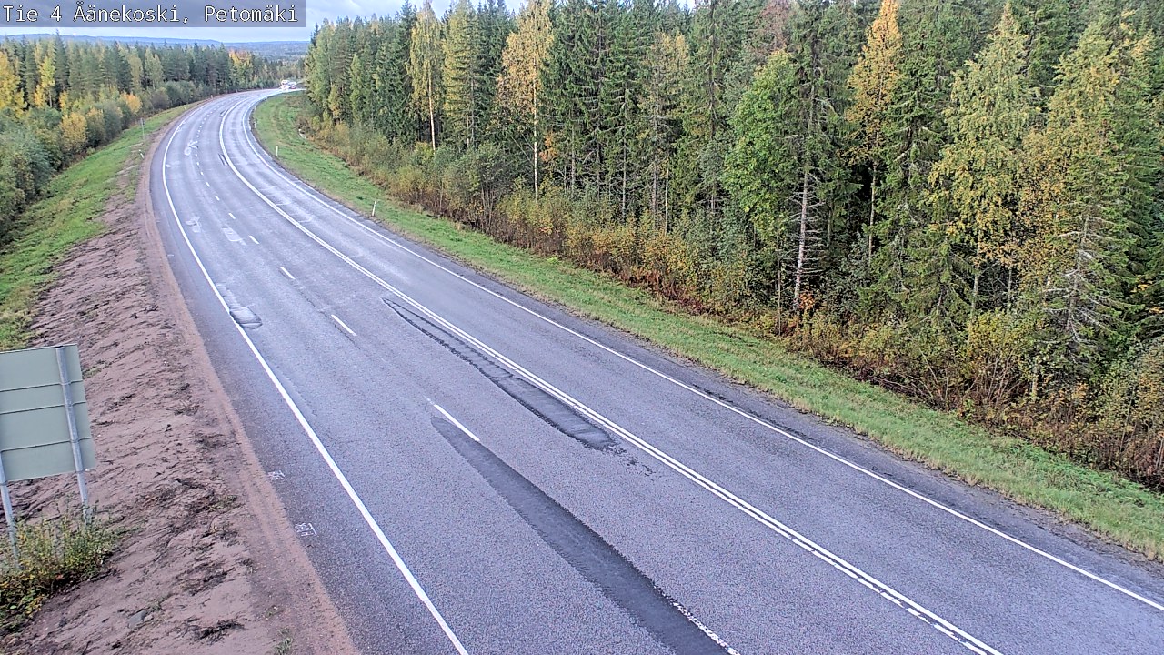Kelikamerat Kuva Tie 4 Äänekoski. Petomäki, Äänekoski, Keski-Suomi