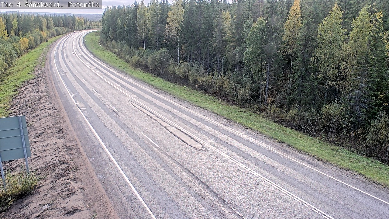Kelikamerat Kuva Tie 4 Äänekoski. Petomäki, Äänekoski, Keski-Suomi