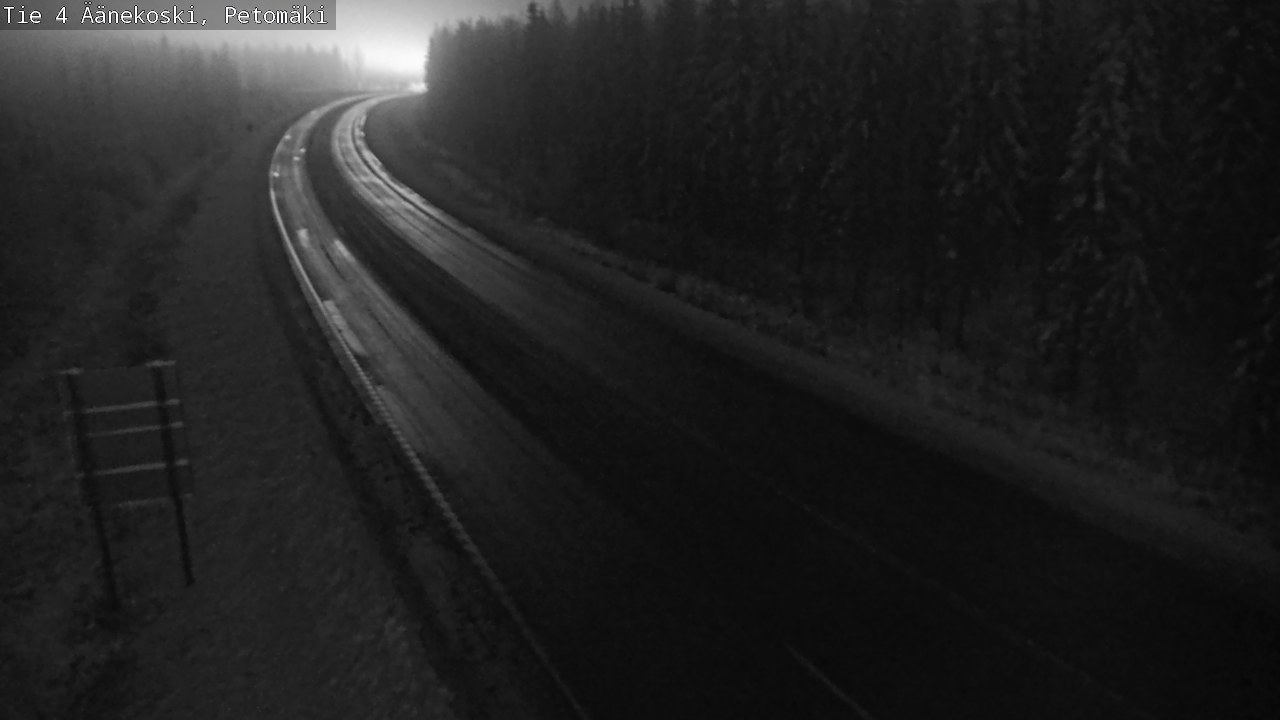 Weather Camera Image Road 4 Äänekoski. PetomäkiPetomäki, Äänekoski, Keski-Suomi