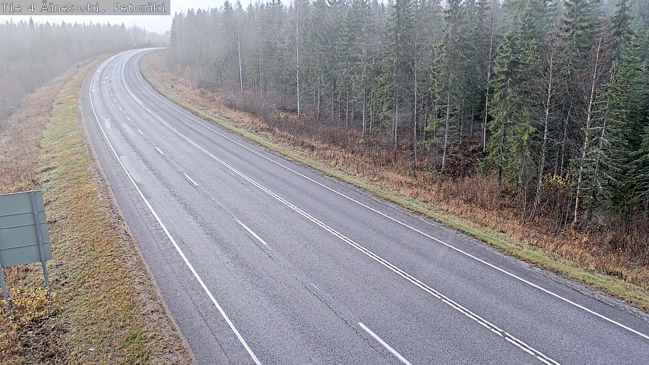 Kelikamerat Kuva Tie 4 Äänekoski. Petomäki, Äänekoski, Keski-Suomi