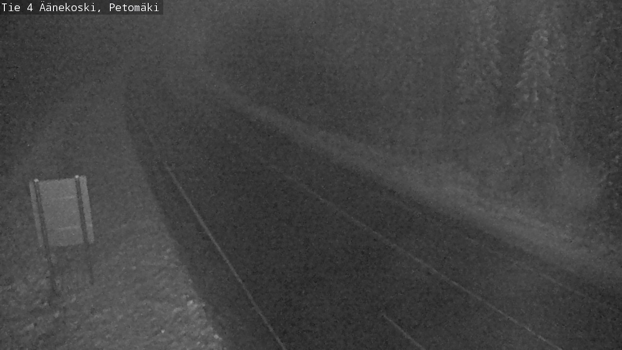 Weather Camera Image Road 4 Äänekoski. PetomäkiPetomäki, Äänekoski, Keski-Suomi