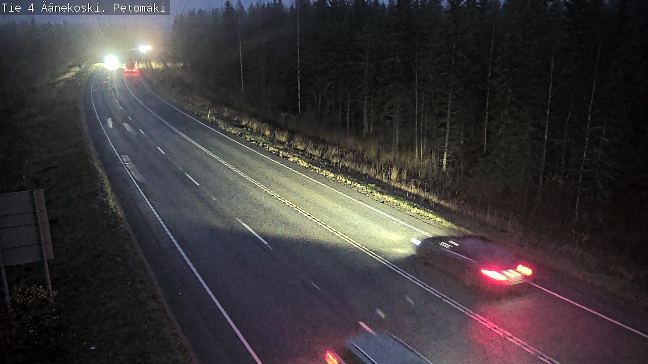 Kelikamerat Kuva Tie 4 Äänekoski. Petomäki, Äänekoski, Keski-Suomi