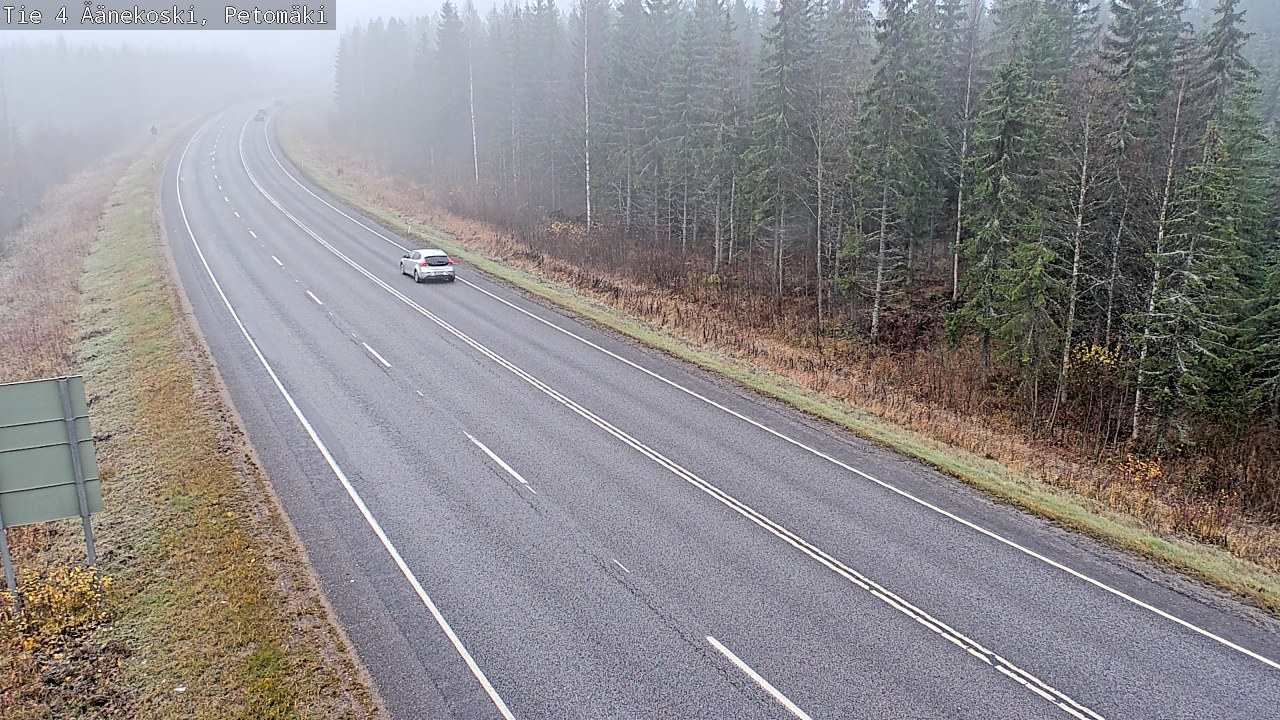 Kelikamerat Kuva Tie 4 Äänekoski. Petomäki, Äänekoski, Keski-Suomi