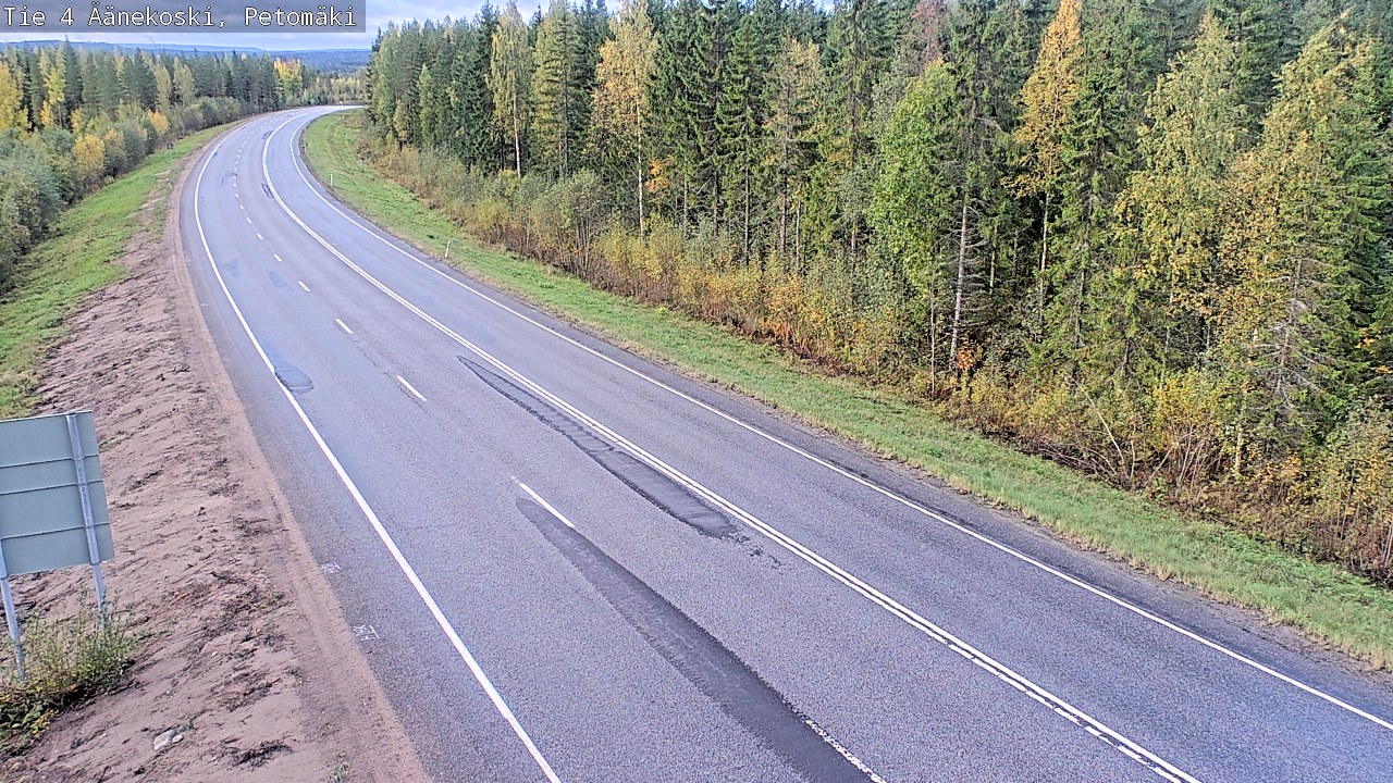 Kelikamerat Kuva Tie 4 Äänekoski. Petomäki, Äänekoski, Keski-Suomi