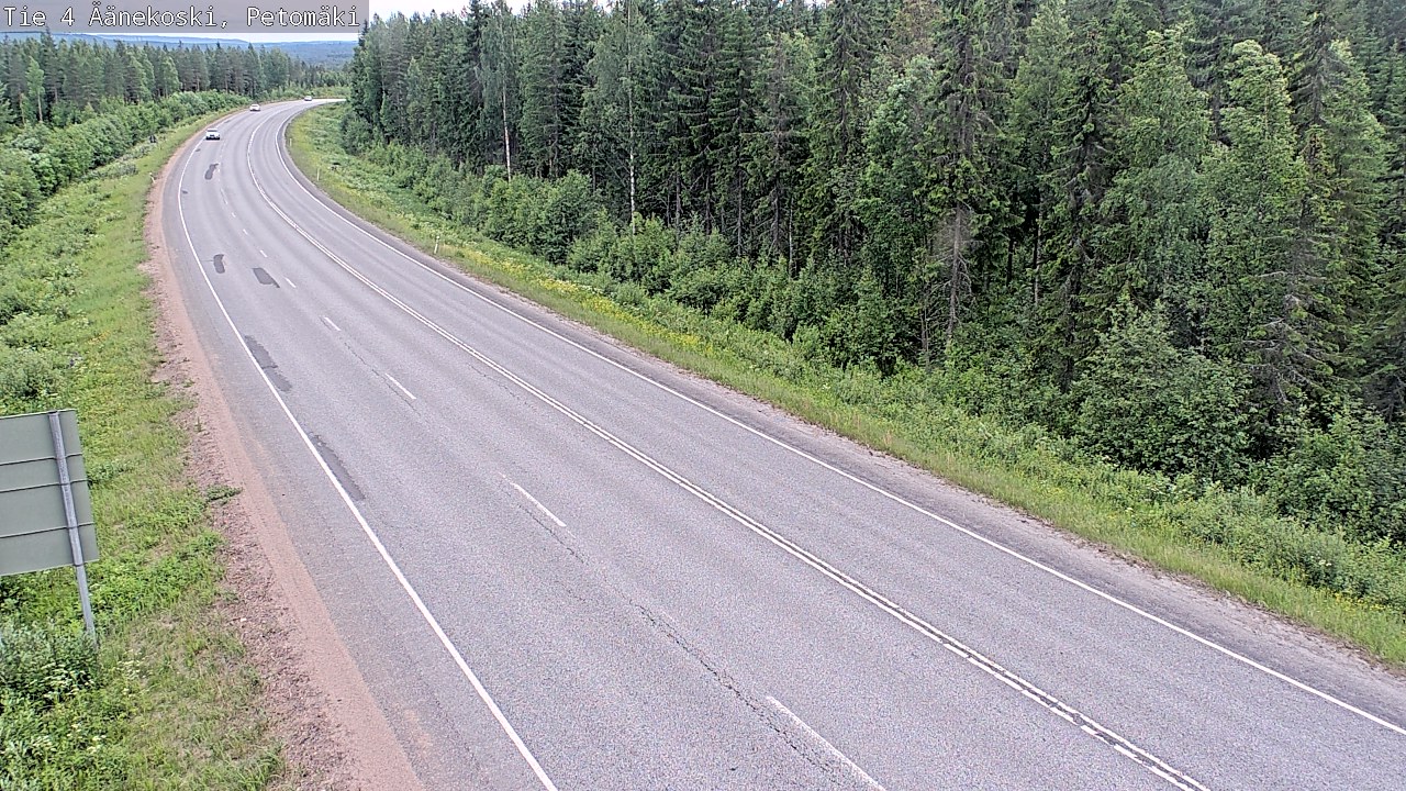 Kelikamerat Kuva Tie 4 Äänekoski. Petomäki, Äänekoski, Keski-Suomi
