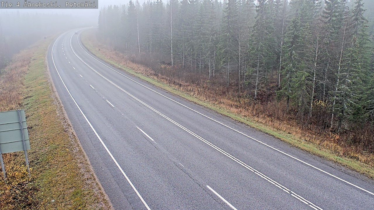 Kelikamerat Kuva Tie 4 Äänekoski. Petomäki, Äänekoski, Keski-Suomi