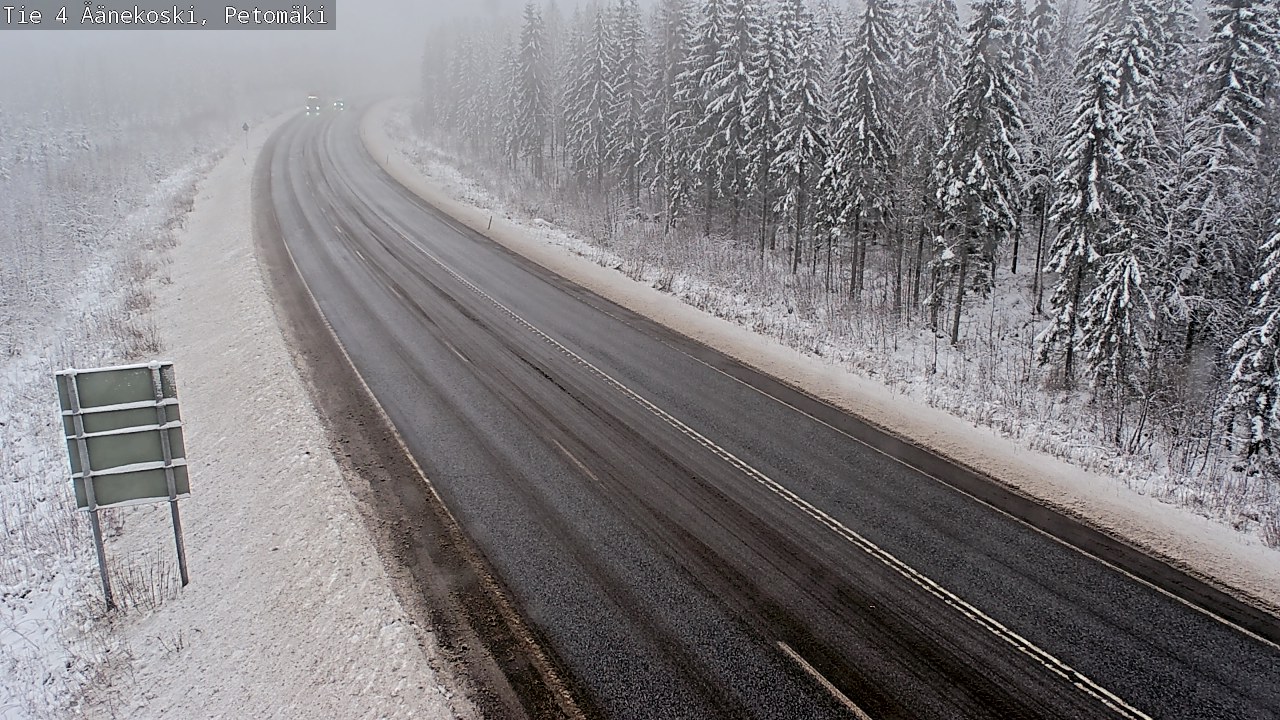 Kelikamerat Kuva Tie 4 Äänekoski. Petomäki, Äänekoski, Keski-Suomi
