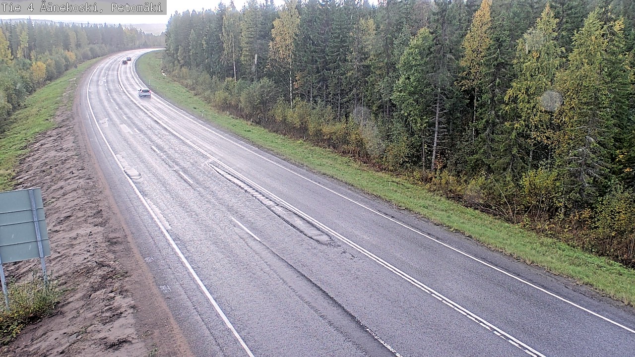 Kelikamerat Kuva Tie 4 Äänekoski. Petomäki, Äänekoski, Keski-Suomi