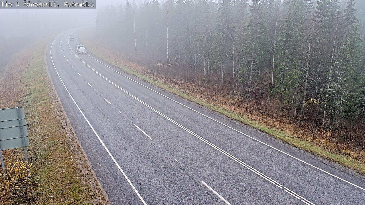 Kelikamerat Kuva Tie 4 Äänekoski. Petomäki, Äänekoski, Keski-Suomi