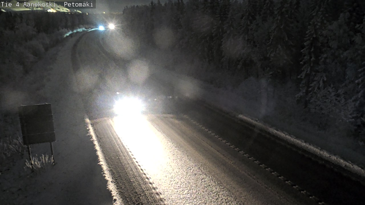 Kelikamerat Kuva Tie 4 Äänekoski. Petomäki, Äänekoski, Keski-Suomi