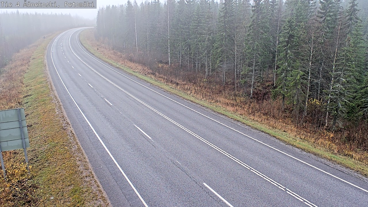Kelikamerat Kuva Tie 4 Äänekoski. Petomäki, Äänekoski, Keski-Suomi