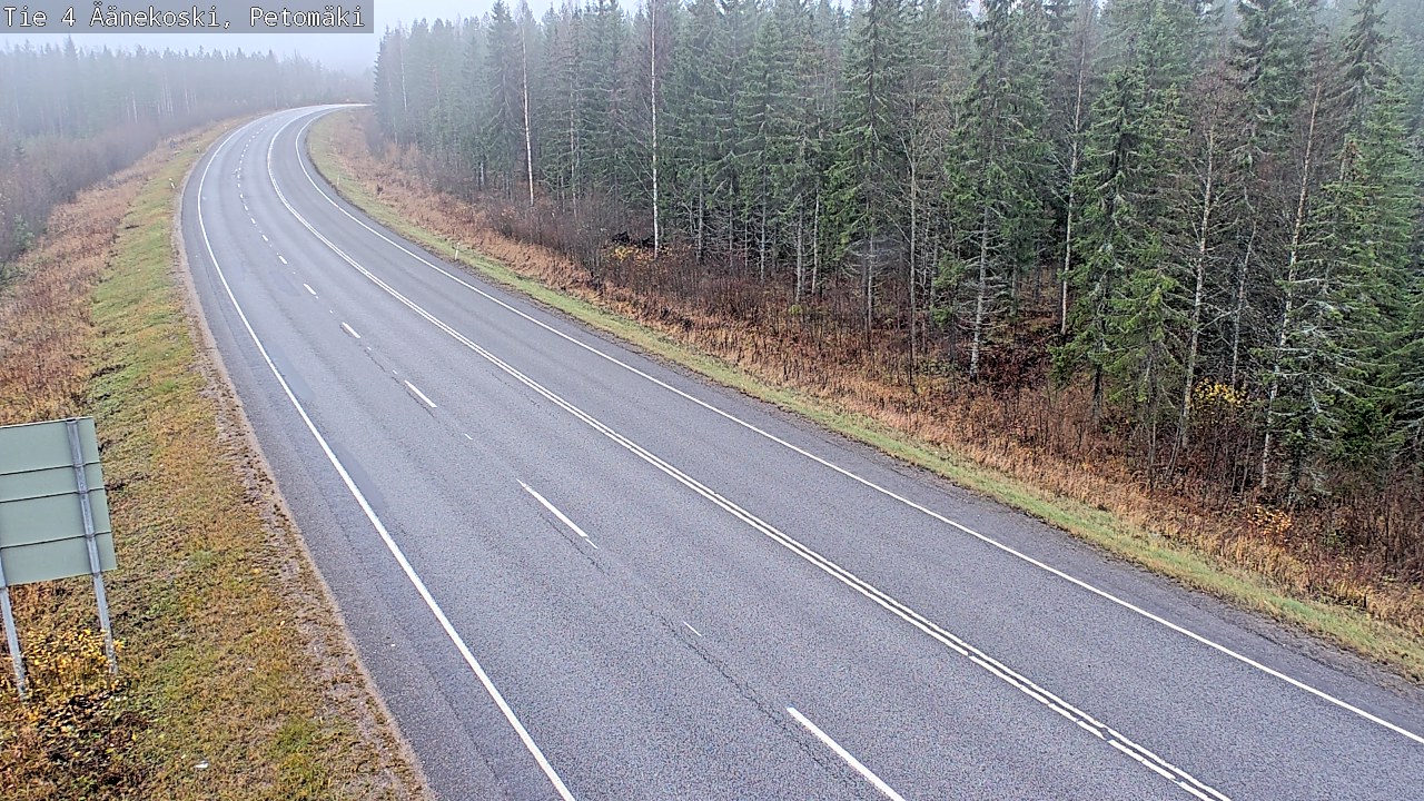 Kelikamerat Kuva Tie 4 Äänekoski. Petomäki, Äänekoski, Keski-Suomi
