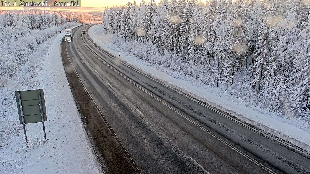 Kelikamerat Kuva Tie 4 Äänekoski. Petomäki, Äänekoski, Keski-Suomi