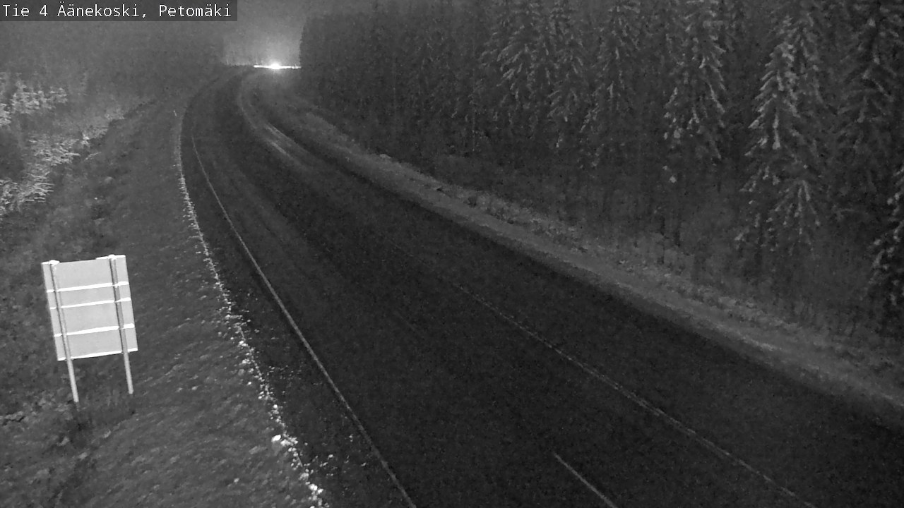 Weather Camera Image Road 4 Äänekoski. PetomäkiPetomäki, Äänekoski, Keski-Suomi