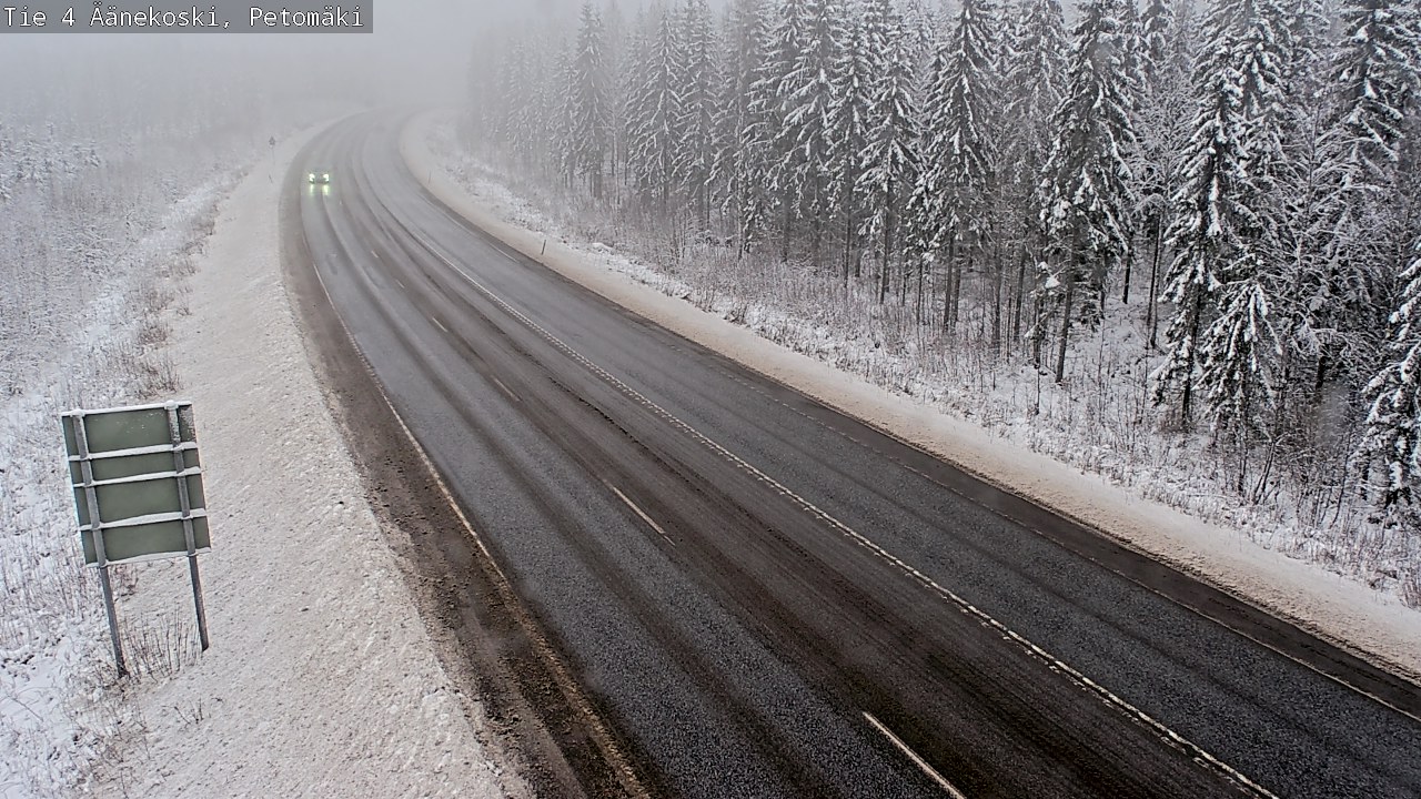 Kelikamerat Kuva Tie 4 Äänekoski. Petomäki, Äänekoski, Keski-Suomi