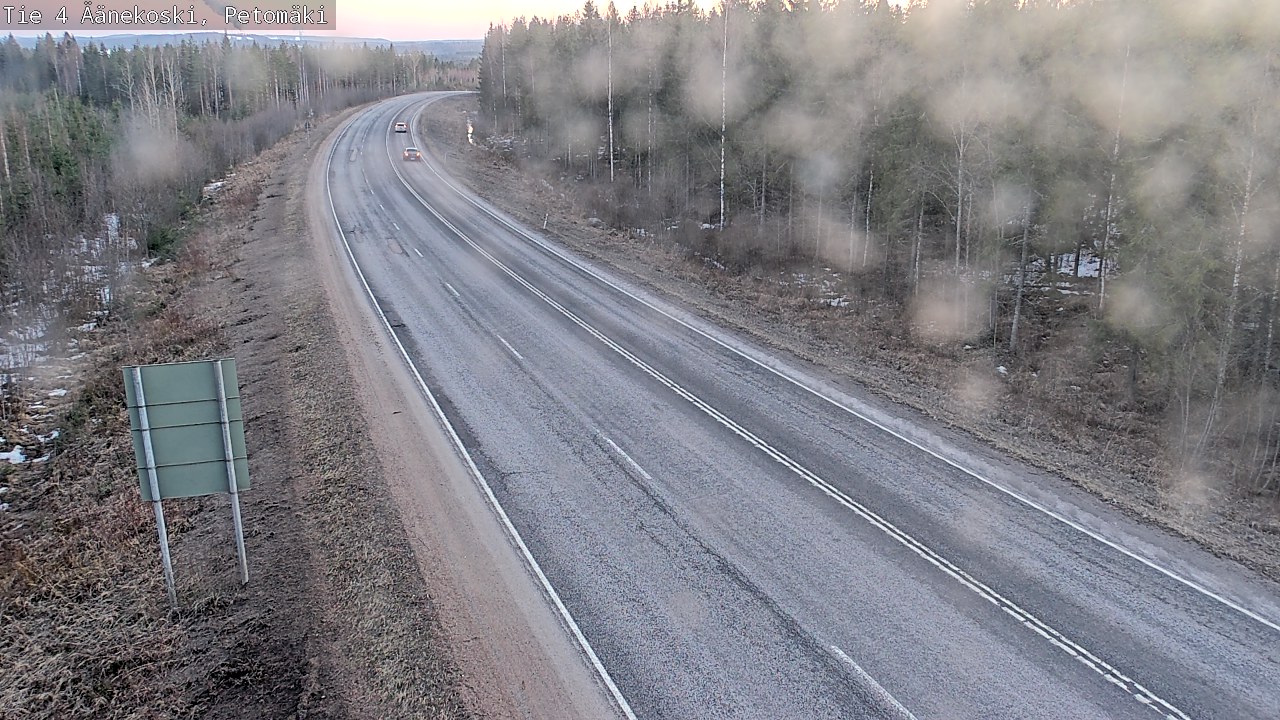 Kelikamerat Kuva Tie 4 Äänekoski. Petomäki, Äänekoski, Keski-Suomi