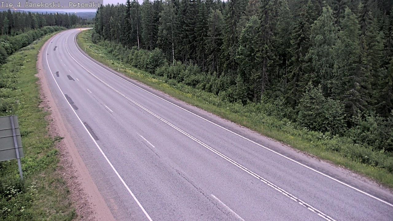 Kelikamerat Kuva Tie 4 Äänekoski. Petomäki, Äänekoski, Keski-Suomi