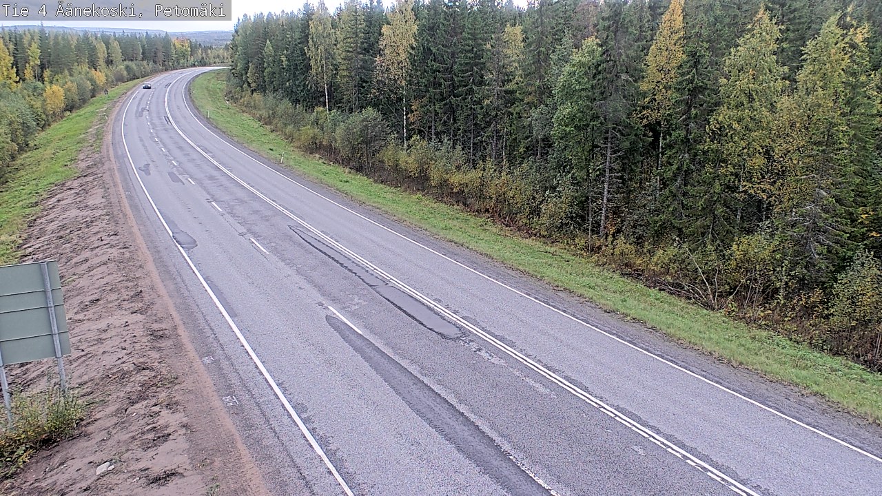 Kelikamerat Kuva Tie 4 Äänekoski. Petomäki, Äänekoski, Keski-Suomi