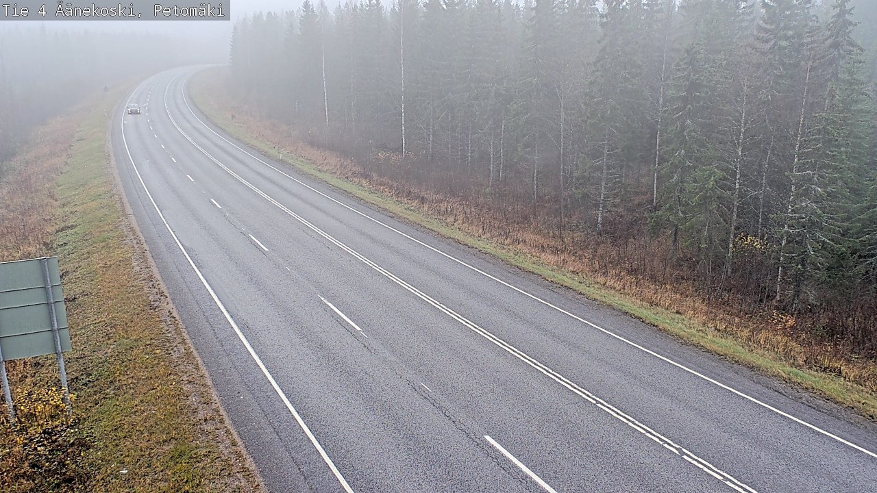 Kelikamerat Kuva Tie 4 Äänekoski. Petomäki, Äänekoski, Keski-Suomi