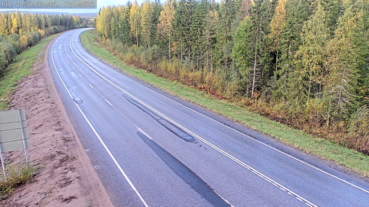 Kelikamerat Kuva Tie 4 Äänekoski. Petomäki, Äänekoski, Keski-Suomi