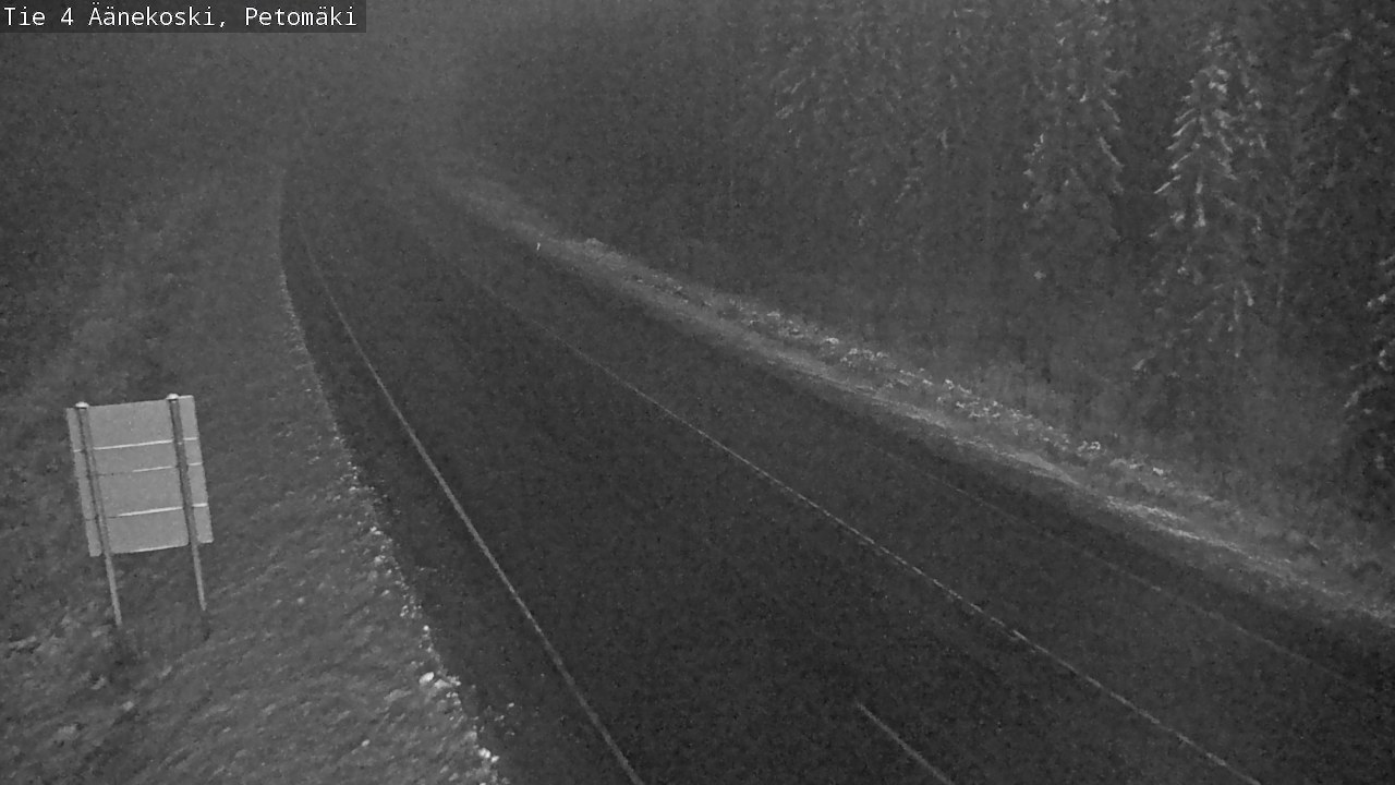Weather Camera Image Road 4 Äänekoski. PetomäkiPetomäki, Äänekoski, Keski-Suomi