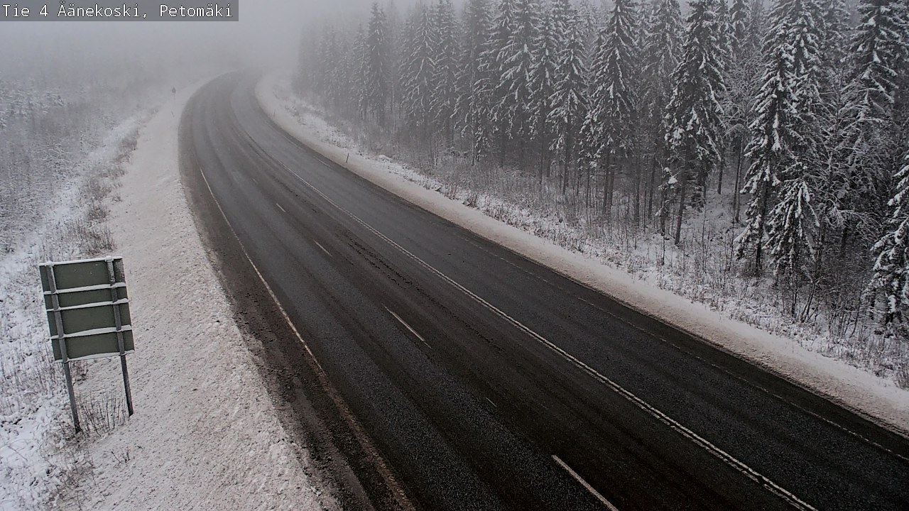 Kelikamerat Kuva Tie 4 Äänekoski. Petomäki, Äänekoski, Keski-Suomi
