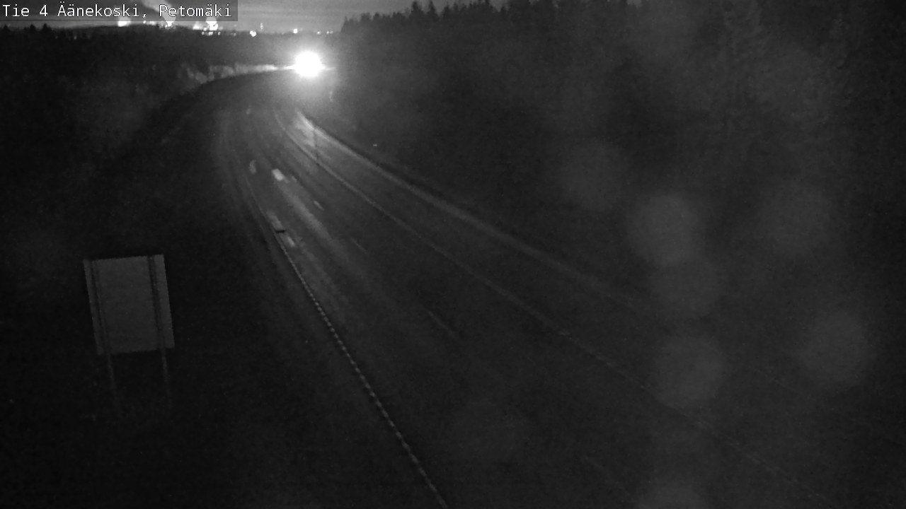 Weather Camera Image Road 4 Äänekoski. PetomäkiPetomäki, Äänekoski, Keski-Suomi