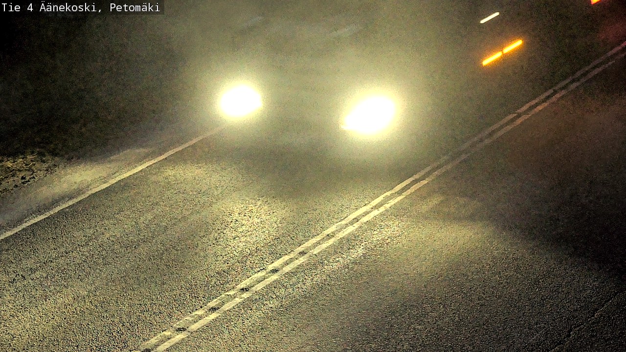 Weather Camera Image Väg 4 Äänekoski. PetomäkiPetomäki, Äänekoski, Keski-Suomi