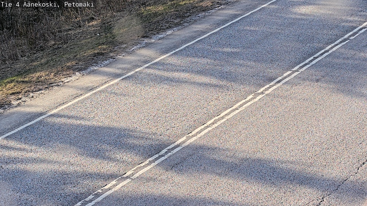 Weather Camera Image Väg 4 Äänekoski. PetomäkiPetomäki, Äänekoski, Keski-Suomi