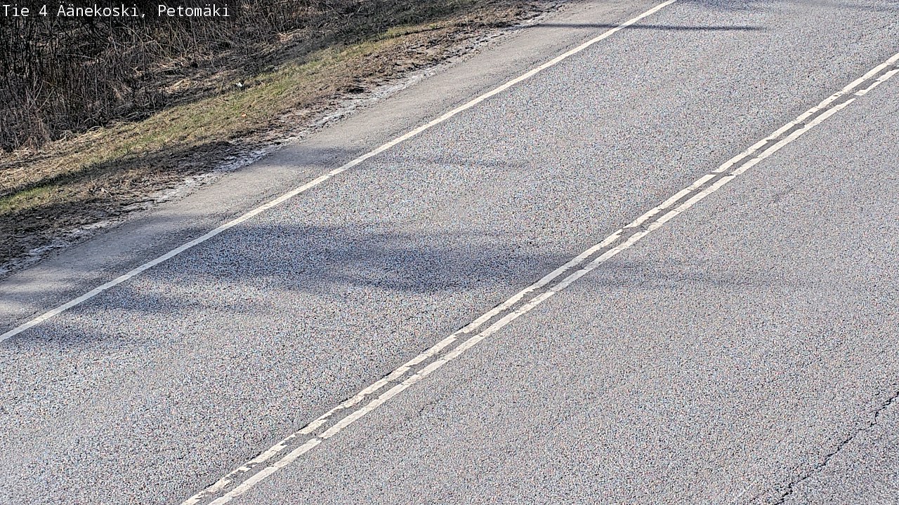 Weather Camera Image Väg 4 Äänekoski. PetomäkiPetomäki, Äänekoski, Keski-Suomi