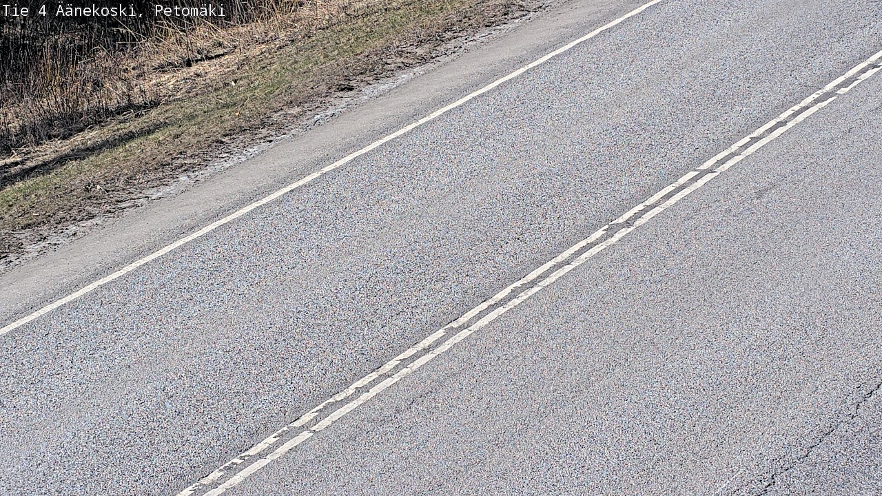 Weather Camera Image Väg 4 Äänekoski. PetomäkiPetomäki, Äänekoski, Keski-Suomi