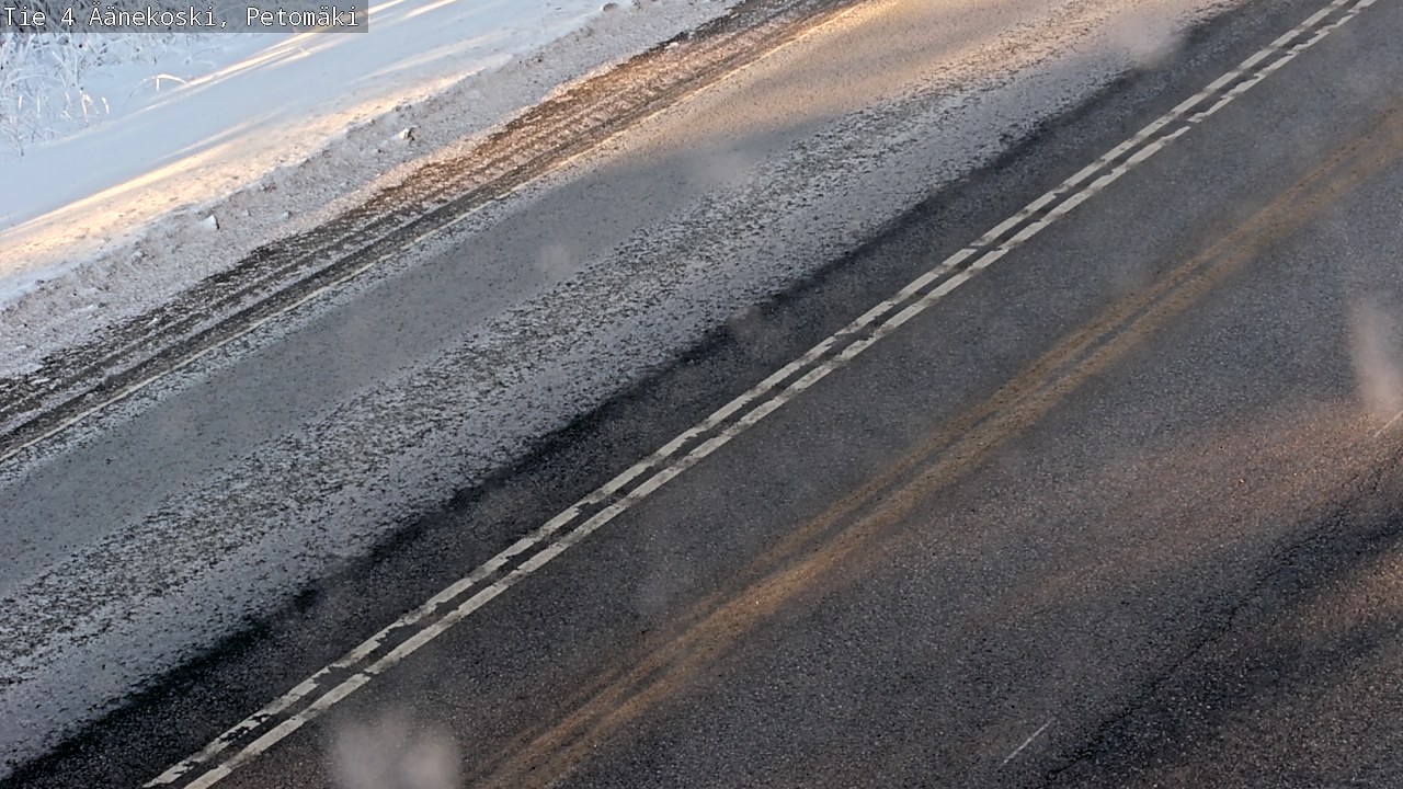 Weather Camera Image Road 4 Äänekoski. PetomäkiPetomäki, Äänekoski, Keski-Suomi