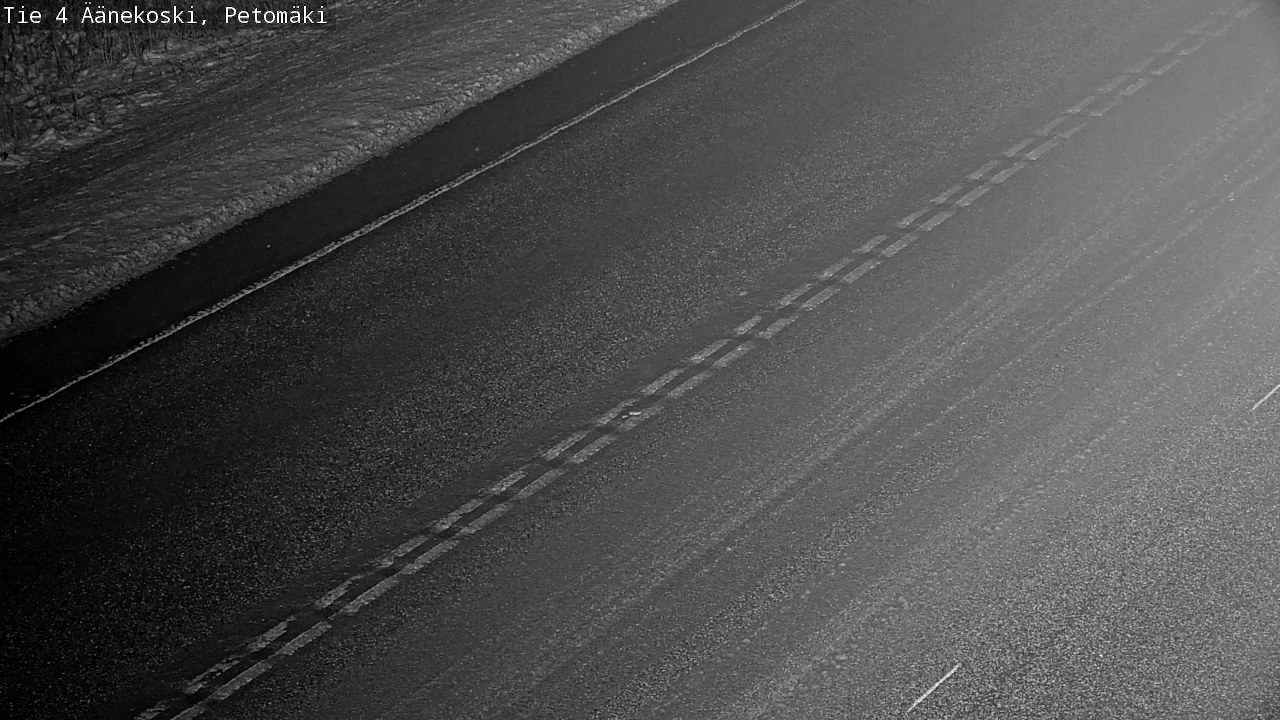 Weather Camera Image Road 4 Äänekoski. PetomäkiPetomäki, Äänekoski, Keski-Suomi