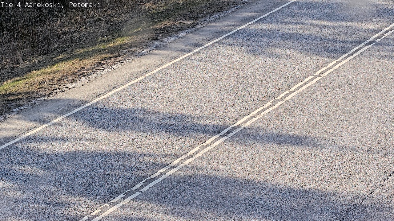 Weather Camera Image Väg 4 Äänekoski. PetomäkiPetomäki, Äänekoski, Keski-Suomi