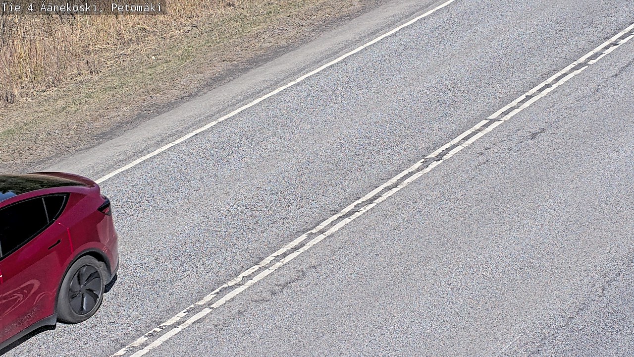 Weather Camera Image Väg 4 Äänekoski. PetomäkiPetomäki, Äänekoski, Keski-Suomi