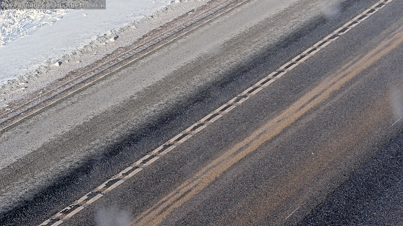 Weather Camera Image Road 4 Äänekoski. PetomäkiPetomäki, Äänekoski, Keski-Suomi