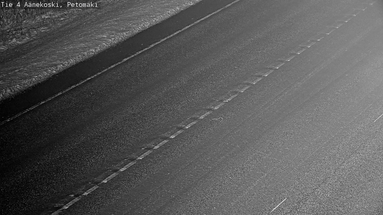 Weather Camera Image Road 4 Äänekoski. PetomäkiPetomäki, Äänekoski, Keski-Suomi
