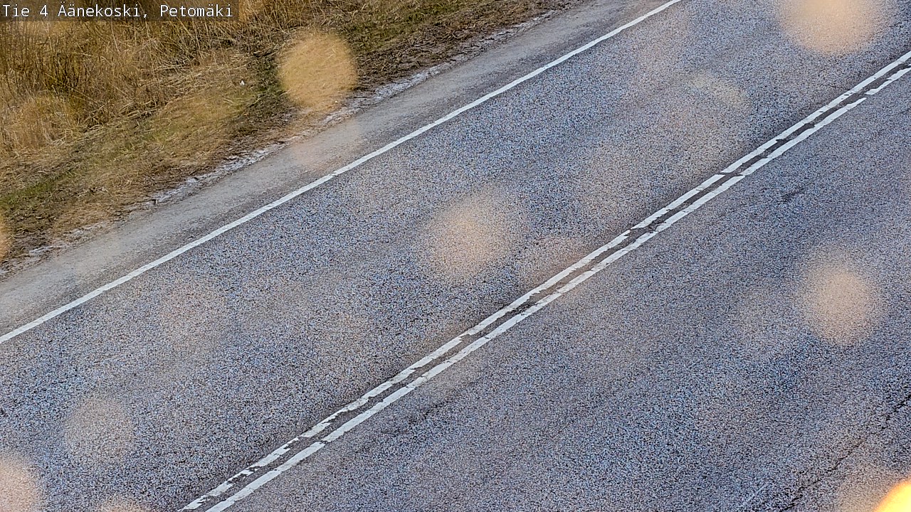 Weather Camera Image Väg 4 Äänekoski. PetomäkiPetomäki, Äänekoski, Keski-Suomi