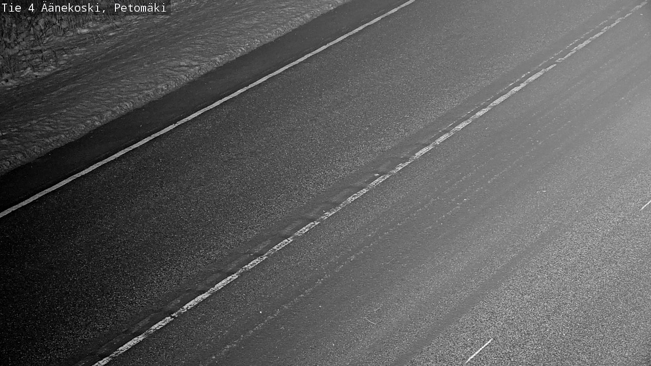 Weather Camera Image Road 4 Äänekoski. PetomäkiPetomäki, Äänekoski, Keski-Suomi