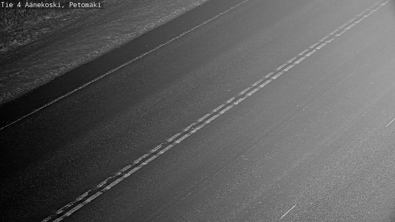 Weather Camera Image Road 4 Äänekoski. PetomäkiPetomäki, Äänekoski, Keski-Suomi