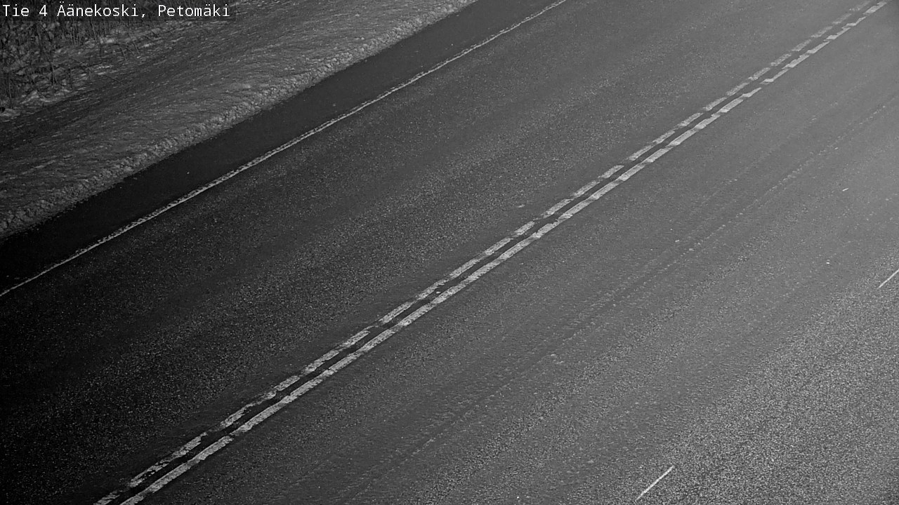 Weather Camera Image Road 4 Äänekoski. PetomäkiPetomäki, Äänekoski, Keski-Suomi
