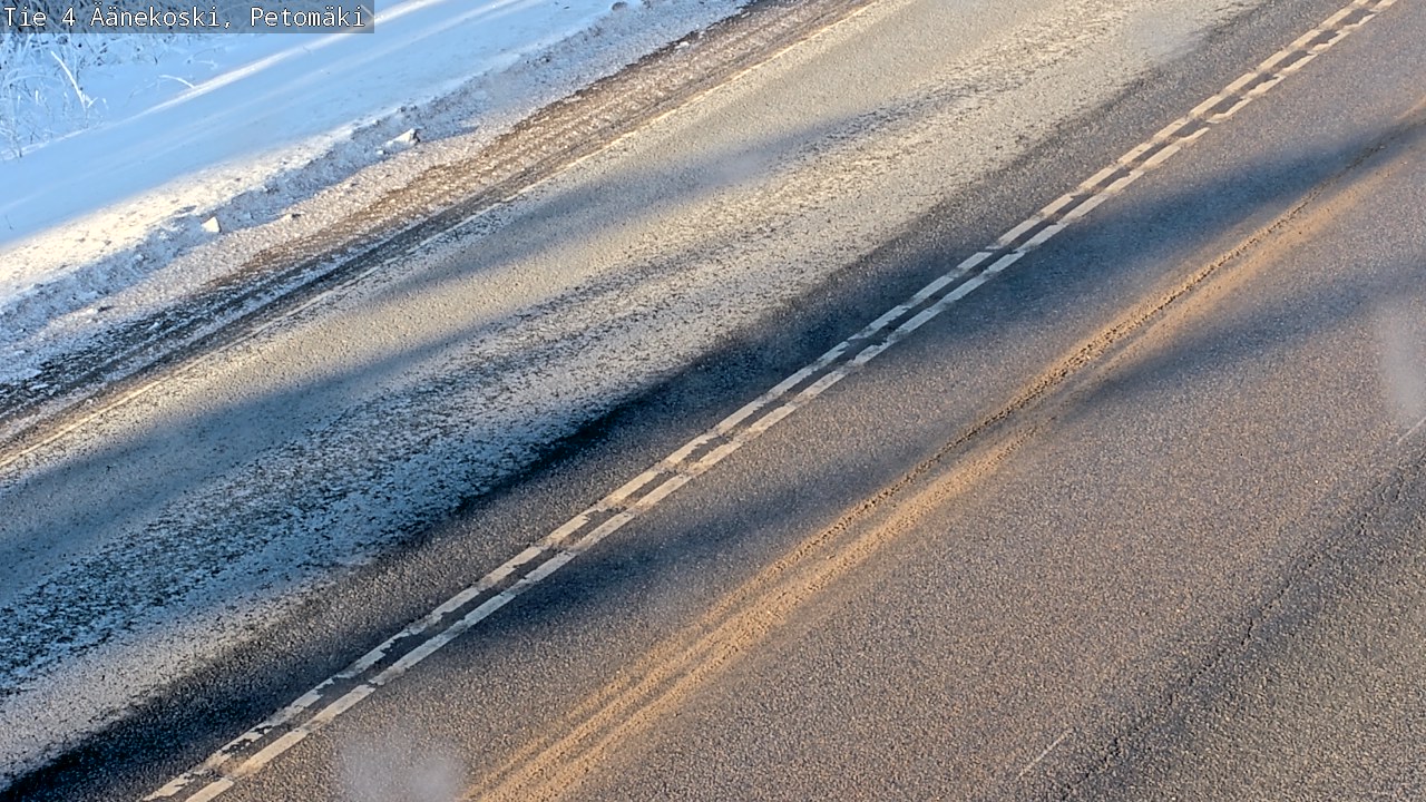 Weather Camera Image Road 4 Äänekoski. PetomäkiPetomäki, Äänekoski, Keski-Suomi