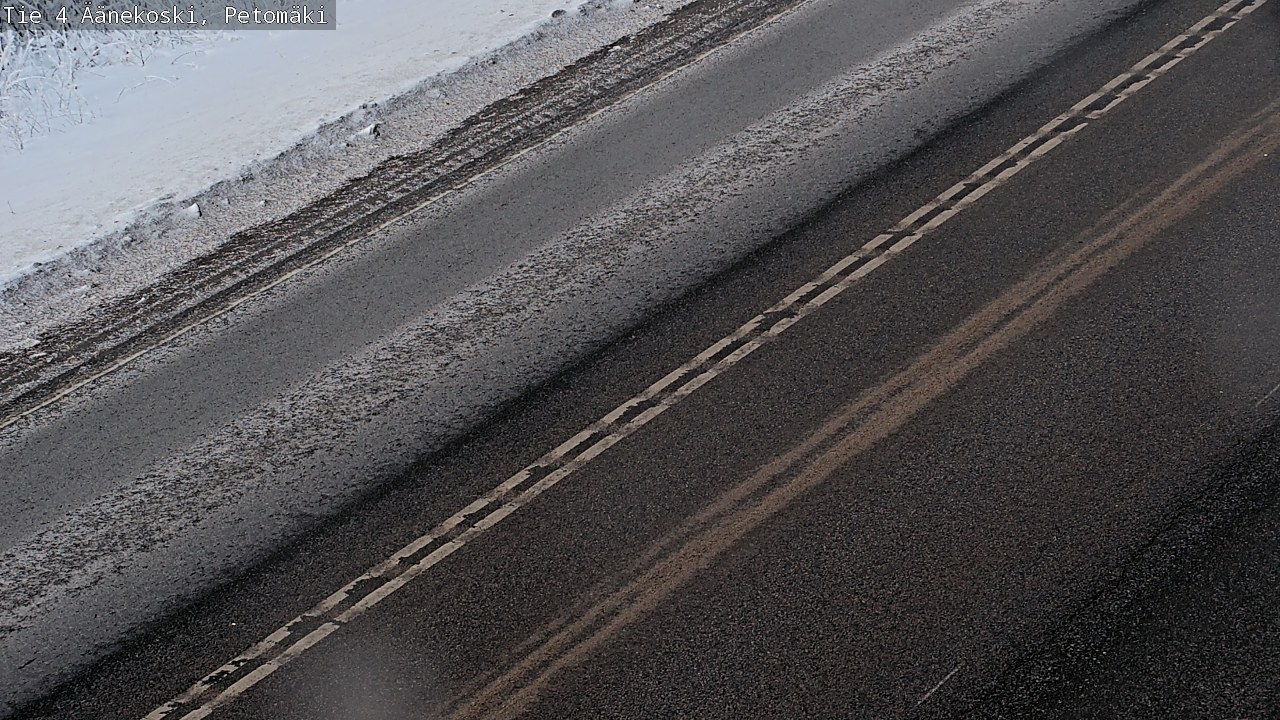 Weather Camera Image Road 4 Äänekoski. PetomäkiPetomäki, Äänekoski, Keski-Suomi
