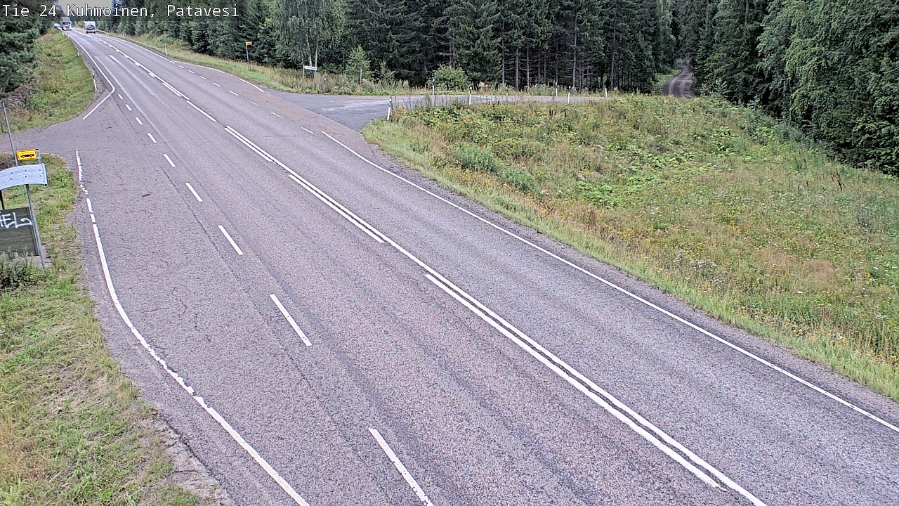 Weather Camera Image Road 24 Kuhmoinen, Patavesi, Kuhmoinen, Pirkanmaa