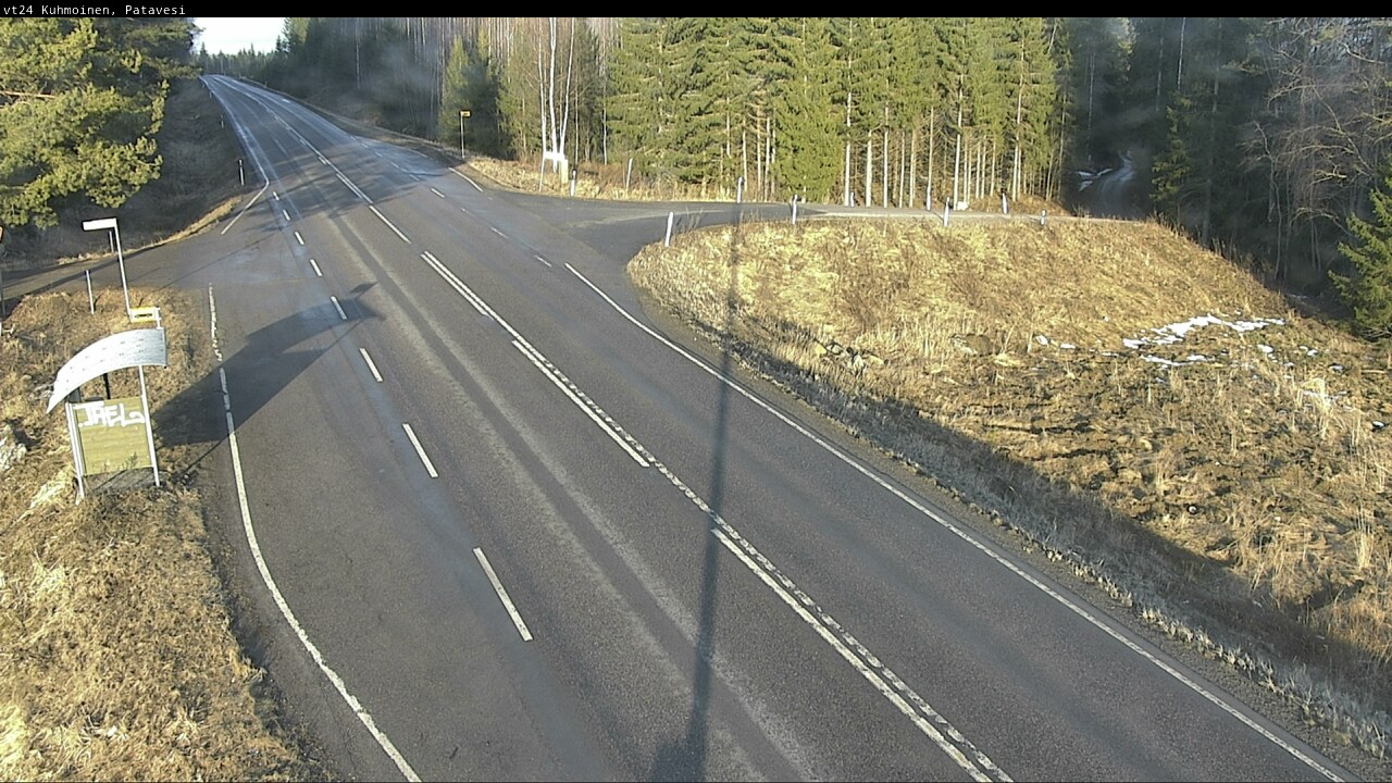 Weather Camera Image Road 24 Kuhmoinen, Patavesi, Kuhmoinen, Pirkanmaa